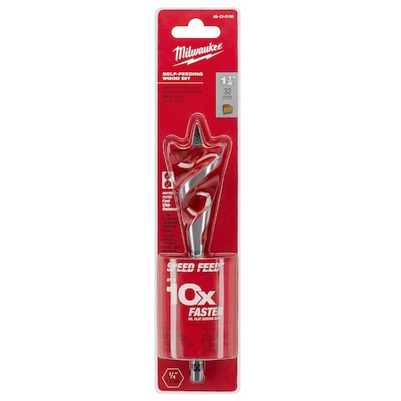 Milwaukee Tool 1-1/4 in. x 6 in. Wood Bit 48-13-0108
